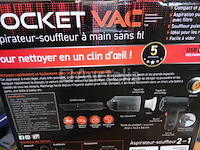2 stofzuigers / blazers / inflators venteo miracle pocket vac draadloos - afbeelding 8 van  8