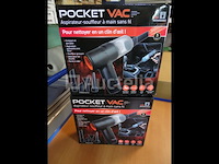 2 stofzuigers / blowers / inflators venteo miracle pocket stofzuiger snoerloos - afbeelding 1 van  8