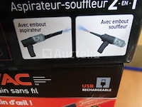 2 stofzuigers / blowers / inflators venteo miracle pocket stofzuiger snoerloos - afbeelding 6 van  8