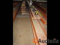 2 strijkijzer liggers upm 4,30m/22/8, 1 strijkijzer ligger upm 5,30m/26/9, 2 strijkijzer liggers upm 4,50m/26/9, 1 strijkijzer ligger upm 3,58m/26/9