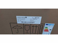 2 stuks - tefcold - sa1365/ss 6d / topcold - saladette-koelwerkbank gn1/1 - refrigerators (2x) - afbeelding 2 van  2