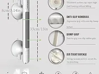 2 stuks douchegreep met zuignap - afbeelding 3 van  4