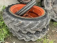 2 stuks dubbelluchtwielen met velgen continental - afbeelding 1 van  5