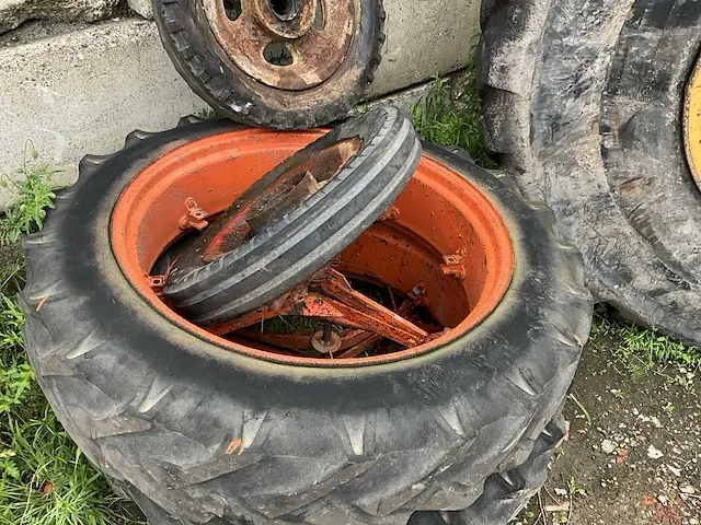 2 stuks dubbelluchtwielen met velgen continental - afbeelding 2 van  5