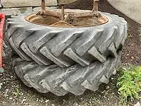 2 stuks dubbelluchtwielen met velgen goodyear - afbeelding 3 van  6
