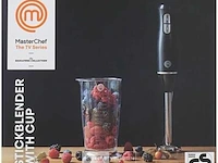 2 stuks masterchef staafmixer inclusief maatbeker