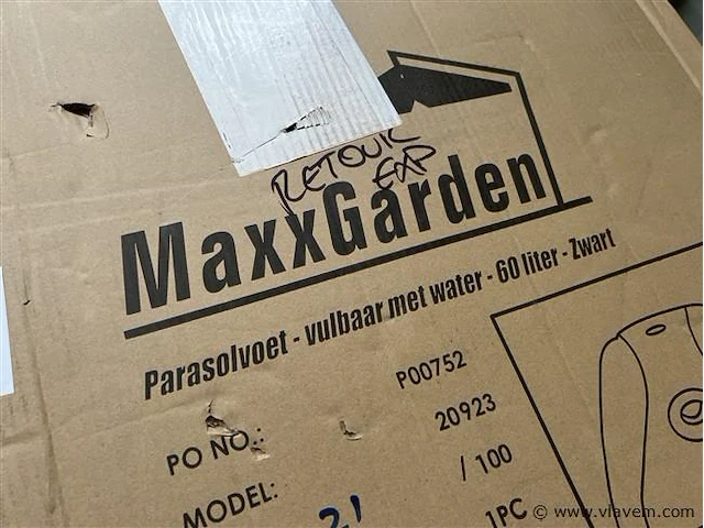 2 stuks parasolvoeten - afbeelding 3 van  3