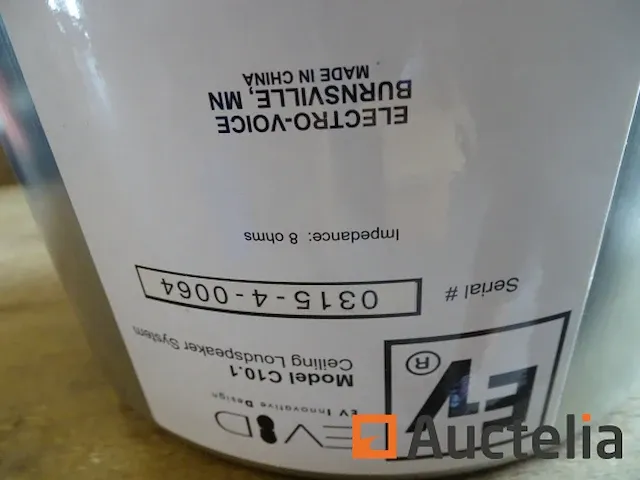 2 subwoofers met hoog plafond vermogen electro-voice evid c10.1 - afbeelding 5 van  12