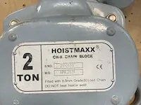 2 takels hoistmaxx - afbeelding 3 van  3