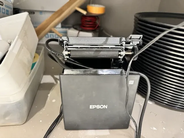 2 ticketprinter epson + printer sunmi - afbeelding 2 van  4