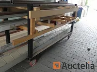 2 transport roltafel voor zwaar gebruik - afbeelding 2 van  3