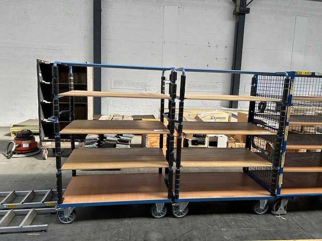2 transportwagens fetra wordt niet verkocht - afbeelding 1 van  5