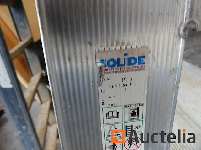 2 trapladders aluminium - afbeelding 5 van  7