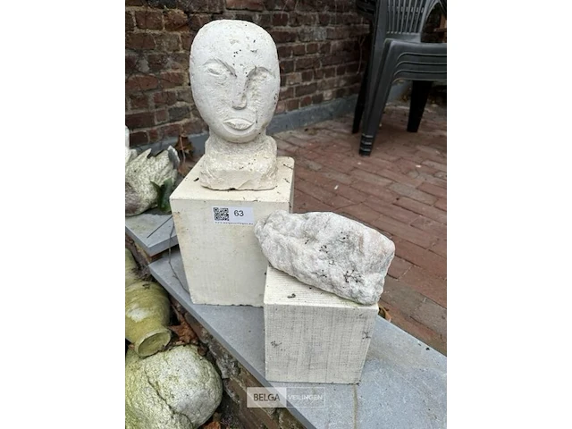 2 tuinbeeldjes - afbeelding 1 van  2