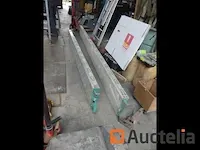 2 uitschuifbare voetbruggen van macc steiger - afbeelding 1 van  5