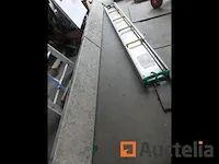 2 uitschuifbare voetbruggen van macc steiger - afbeelding 3 van  5