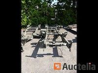2 unimog vrachtwagen chassis unimog - mercedes 4x4 - vracht - afbeelding 6 van  9