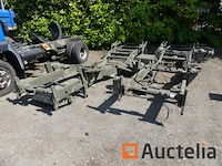 2 unimog vrachtwagen chassis unimog - mercedes 4x4 - vracht - afbeelding 8 van  9