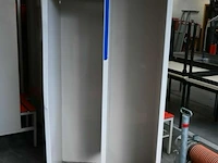 2 vaks open kleerkast met zitbank - afbeelding 1 van  3