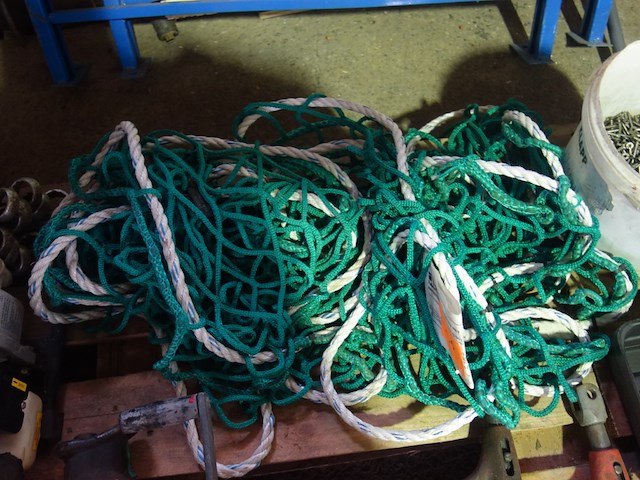 2 veiligheidsnetten 1,30 x 1,30 m - afbeelding 1 van  1