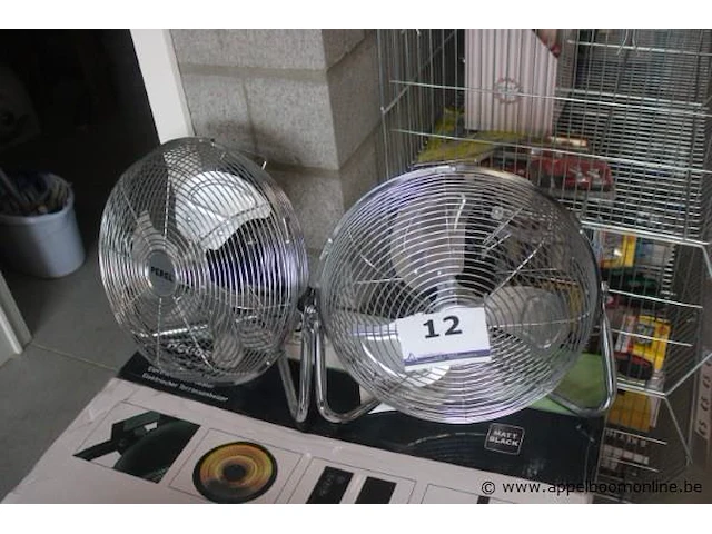 2 ventilatoren perel - afbeelding 1 van  1