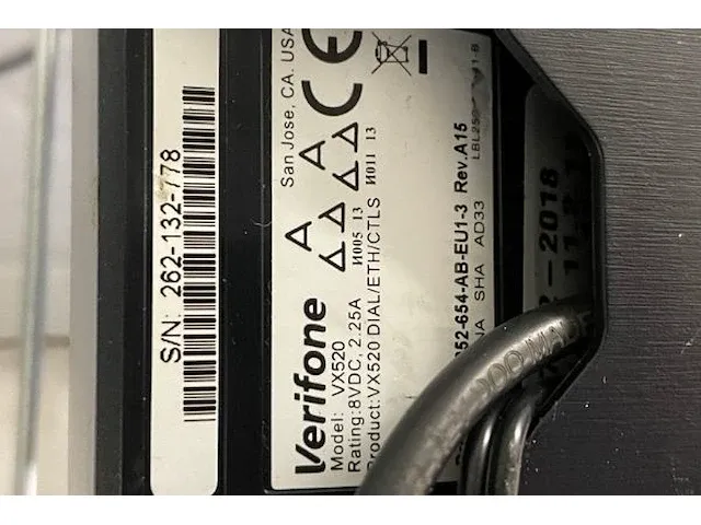2 verifone betaalterminals - afbeelding 5 van  5