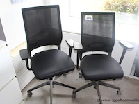2 verrijdbare burostoelen - afbeelding 1 van  1