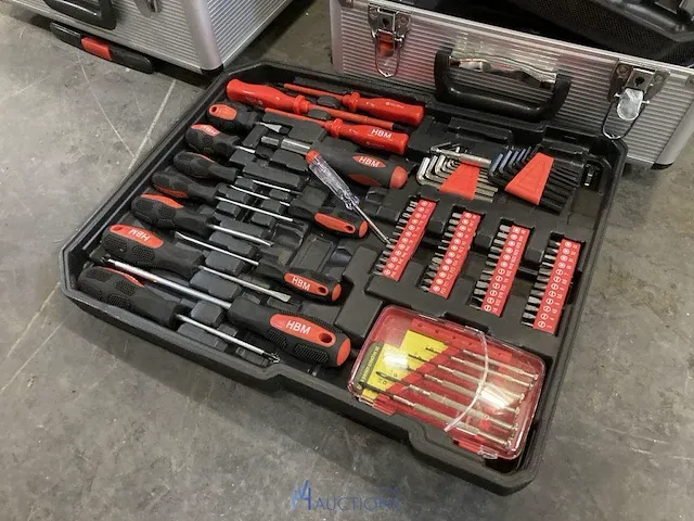2 verrijdbare gereedschapskoffers hbm - afbeelding 3 van  10