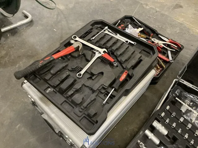 2 verrijdbare gereedschapskoffers hbm - afbeelding 7 van  10