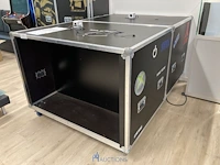 2 verrijdbare open flightcases - afbeelding 2 van  5