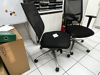 2 verrijdbare typistestoelen - afbeelding 2 van  2
