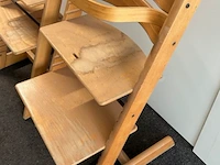 2 verstelbare houten stoelen - afbeelding 2 van  4