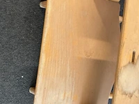 2 verstelbare houten stoelen - afbeelding 4 van  4