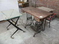 2 vintage bijzettafels - afbeelding 2 van  4