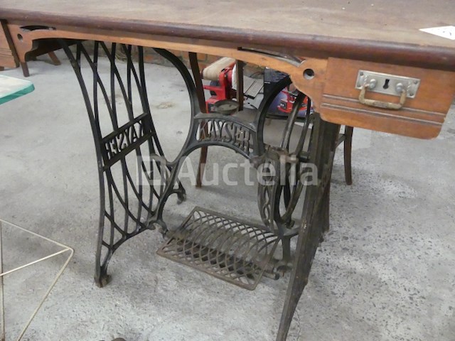 2 vintage bijzettafels - afbeelding 3 van  4