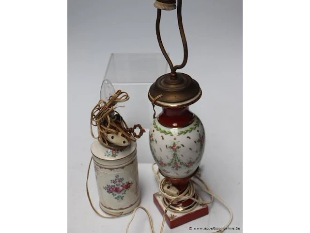 2 vintage lampen - afbeelding 2 van  5