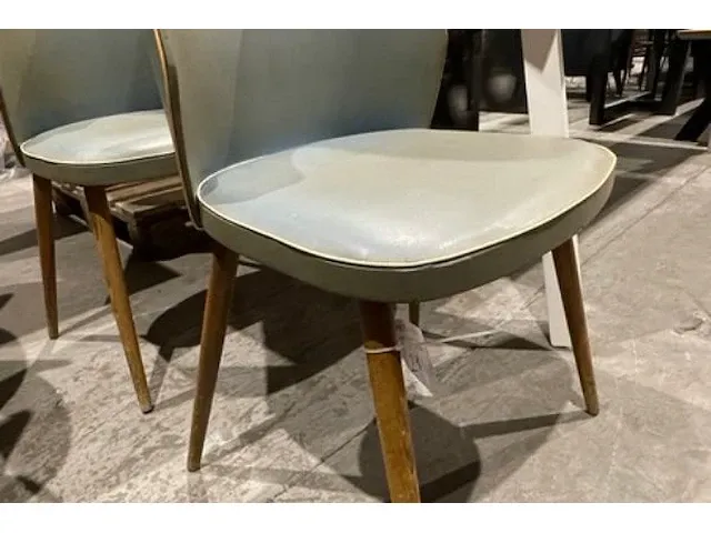 2 vintage stoelen - afbeelding 3 van  4