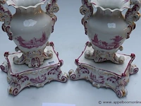 2 vintage vazen h 30cm - afbeelding 3 van  3