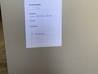 2 vitrinekasten afm plm 100 x 58 x 157 cm - afbeelding 4 van  4