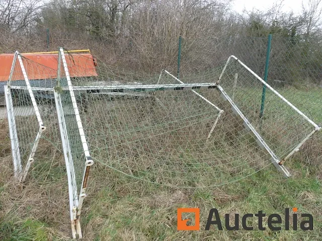 2 voetbaldoelen - afbeelding 1 van  4