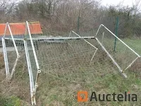 2 voetbaldoelen - afbeelding 1 van  4