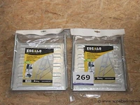 2 voetbankjes voor ladder escalo - afbeelding 1 van  2