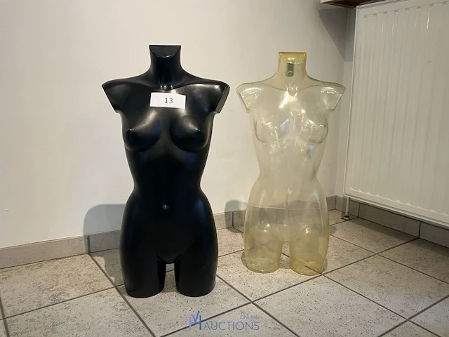 2 vrouwelijke bustes - afbeelding 2 van  2