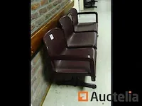 2 wachtkamerzetels 3 plaatsen - afbeelding 4 van  4