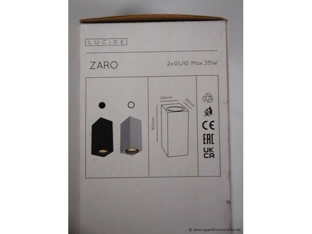 2 wandspots lucide zaro - afbeelding 2 van  2
