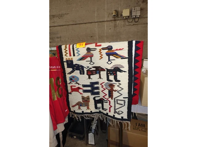 2 wandtapijten 60x100cm / 70x100cm - afbeelding 1 van  2