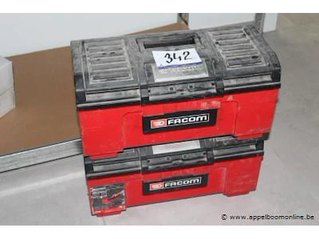 2 werkkoffers facom - afbeelding 1 van  2