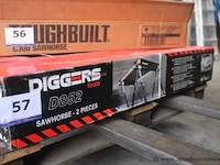 2 werkschragen diggers d852 - afbeelding 1 van  2