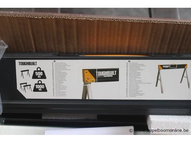 2 werkschragen toughbuilt c300 sawhorse - afbeelding 2 van  2