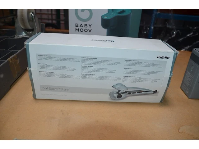 2 winkelkarren, baby moov flessenwarmer, krultang babyliss, tandenborstel houder zack, handdoekhouder zack 61,5 cm (129,131,143,149,175,b42) - afbeelding 10 van  10